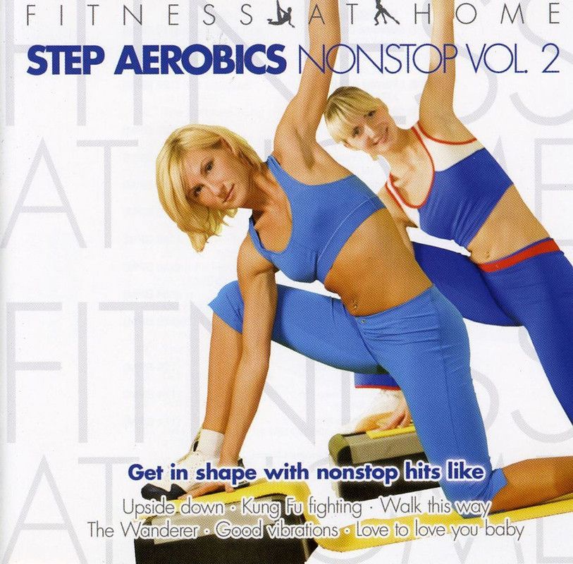 2CD EU импорт Fitness At Home, Step Aerobics Vol.2, Новый, запечатанный