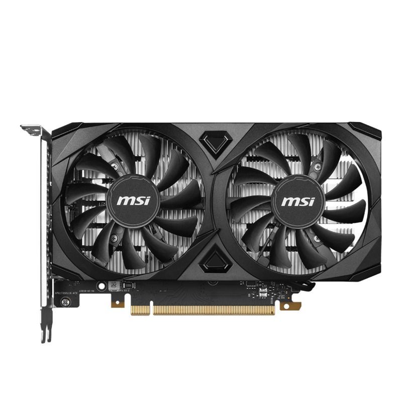 MSI Видеокарта GeForce RTX 3050 6 ГБ (GeForce RTX 3050 VENTUS 2X E 6G OC)