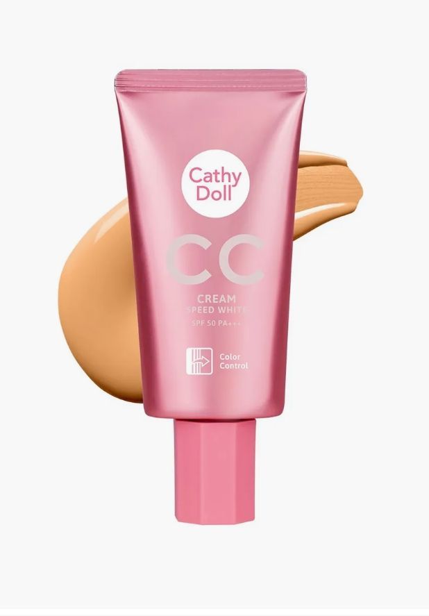 Cathy Doll Тональный CC крем SPF50 PA+++ #5 Медовый бежевый, 50мл