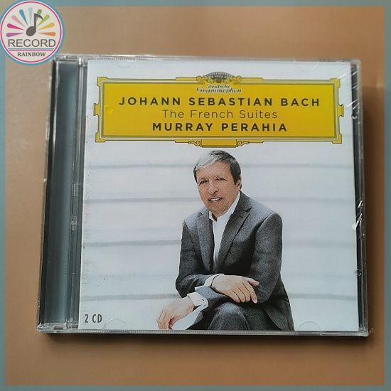 JOHANN SEBASTIAN BACH THE FRENCH SUITES Murray Perahia 2CD настоящий Герметичная упаковка совершенно новый