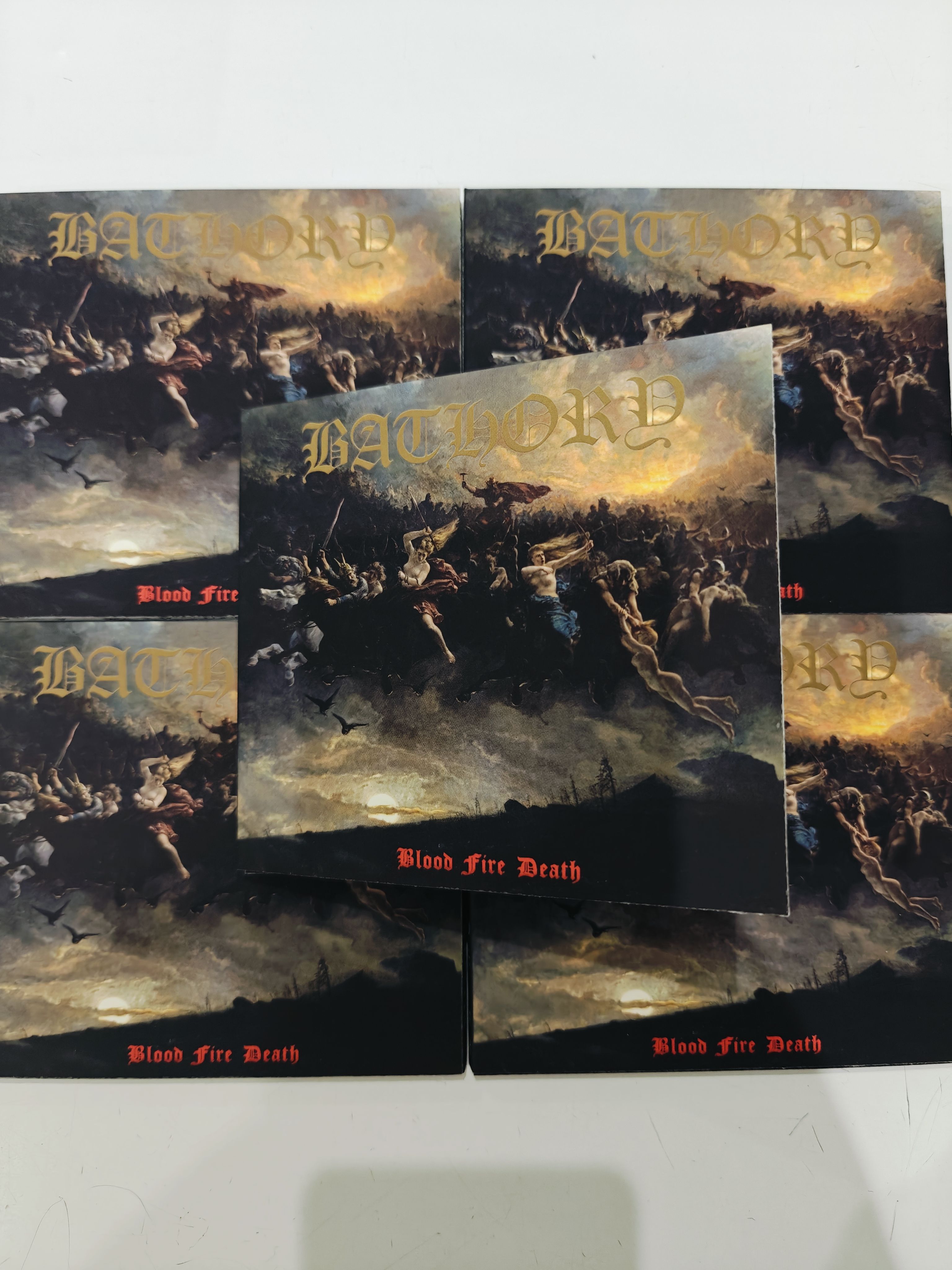 BATHORY Blood Fire Death Digipack Аудио CD