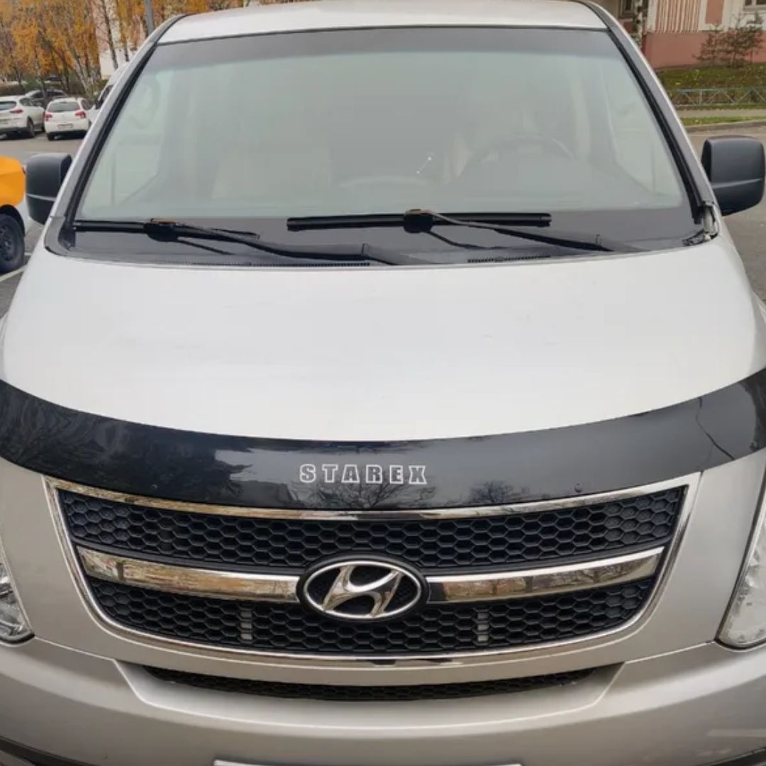 Дефлектор капота (мухобойка) для HYUNDAI STAREX GRAND H-1 (2007-)