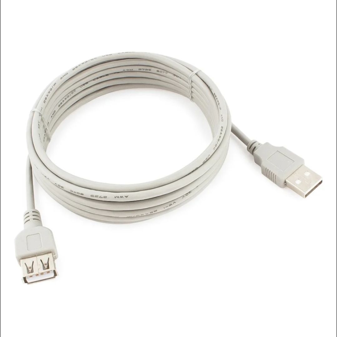 8m usb 2. 0 am-af. Кольца серый. Кабель usb hama h-45021. Кольца серый.