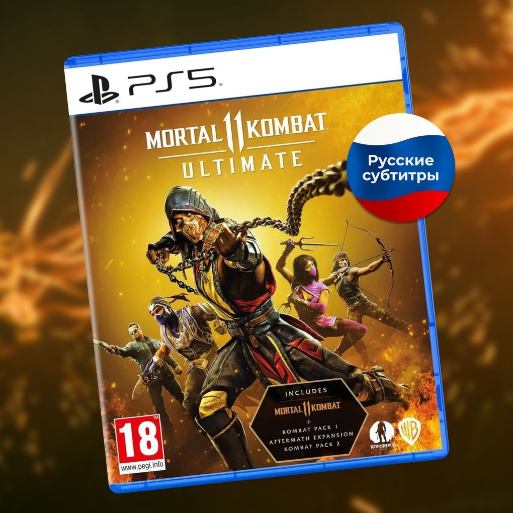 Игра Видеоигра на диске PS5 Mortal Kombat 11 Ultimate (PlayStation 5, Русские субтитры)