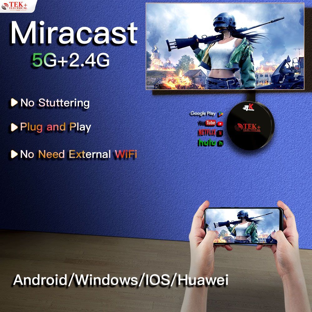 Беспроводной Wi-Fi приемник для телевизора AnyCast HDMI / 1920x1080P Full HD / AIRPLAY DLNA MIRACAST