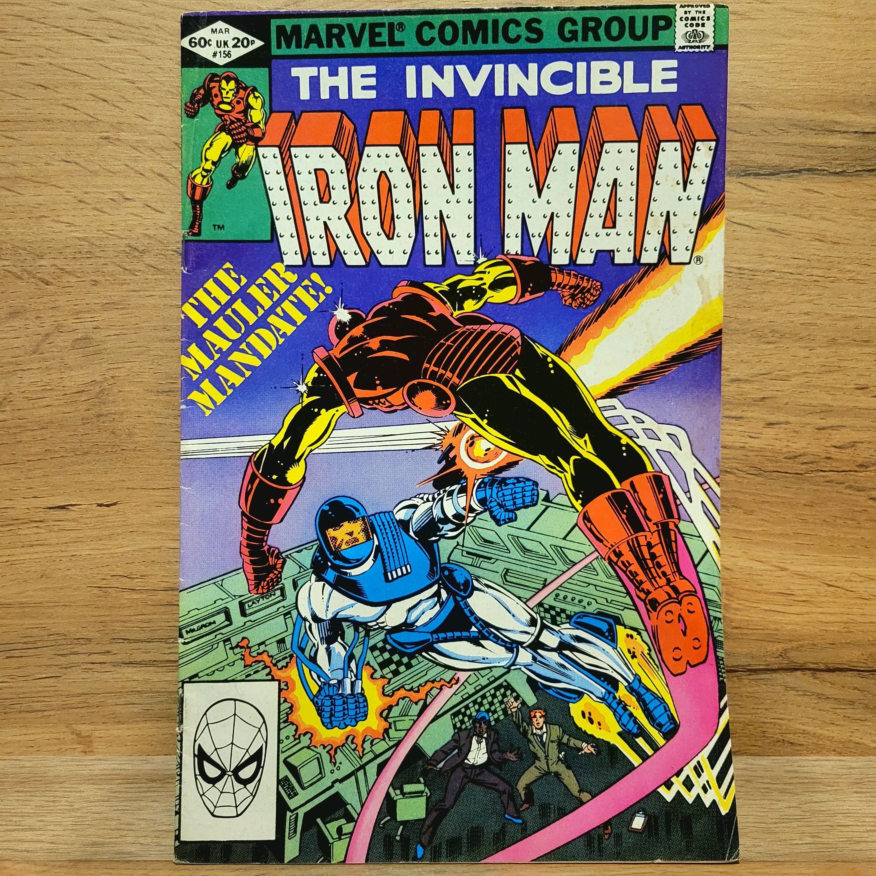 Ретро Комикс The Invicible Iron Man #156. 1983 Год. | Lee