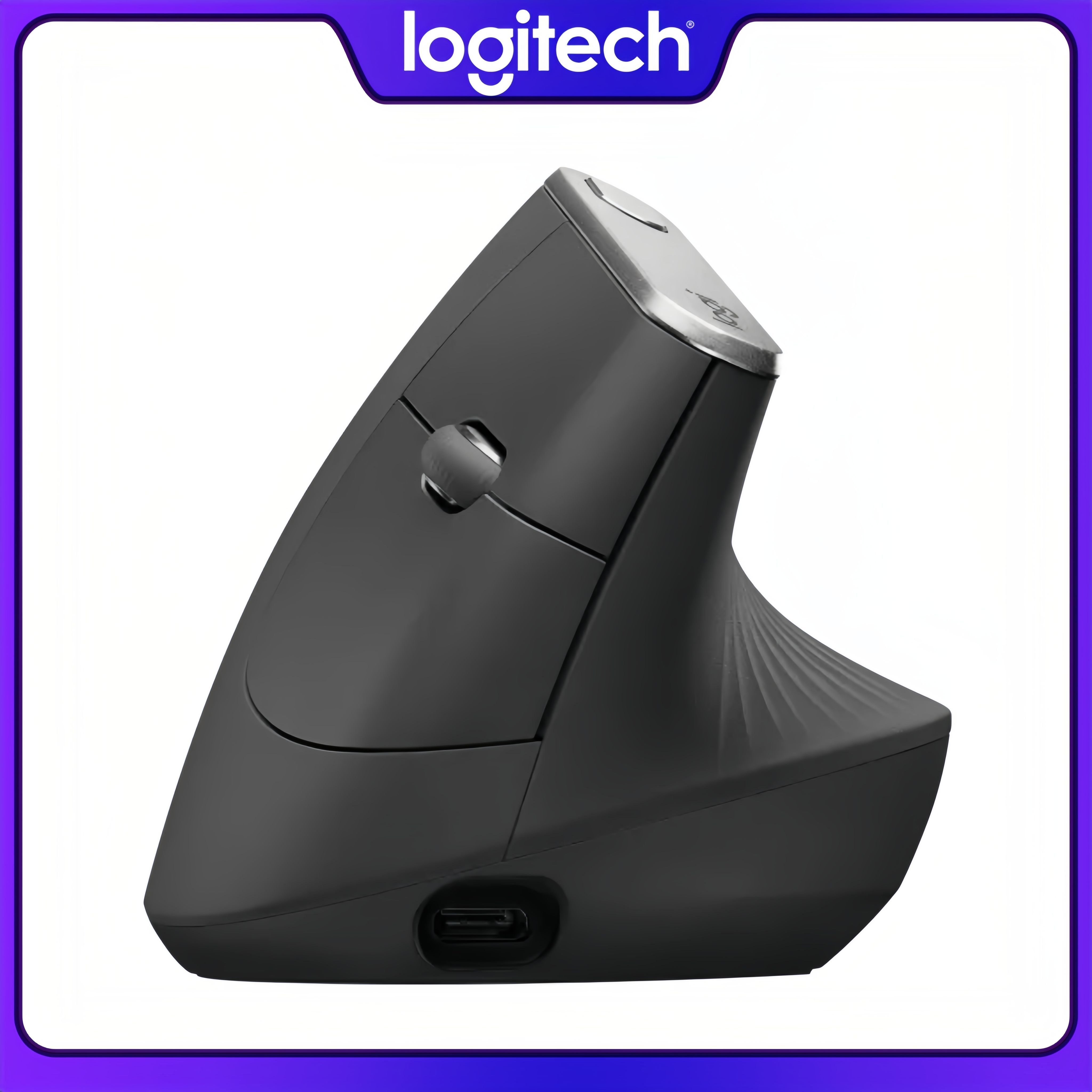 Logitech Мышь беспроводная Logitech MX Vertical, черный