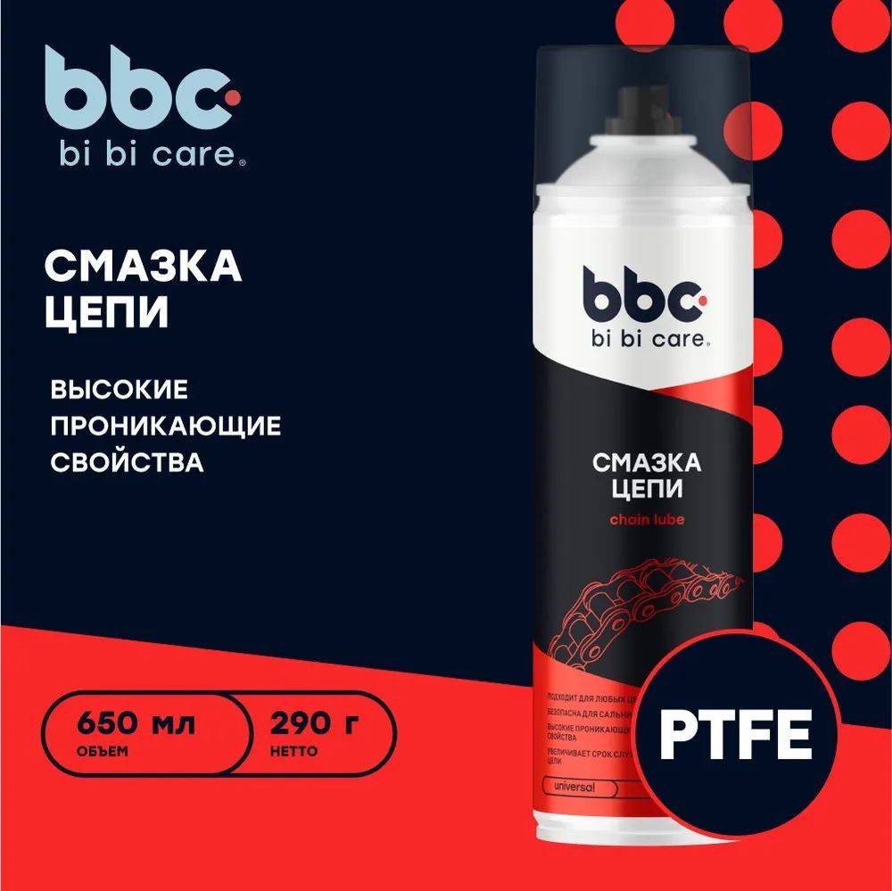 BiBiCare Смазка Антифрикционная, 650 мл, 1 шт.