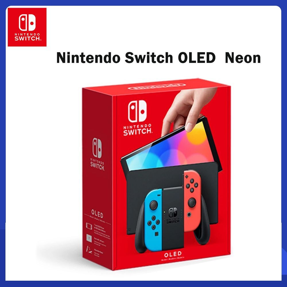 Консоль Nintendo Switch OLED 64GB Neon