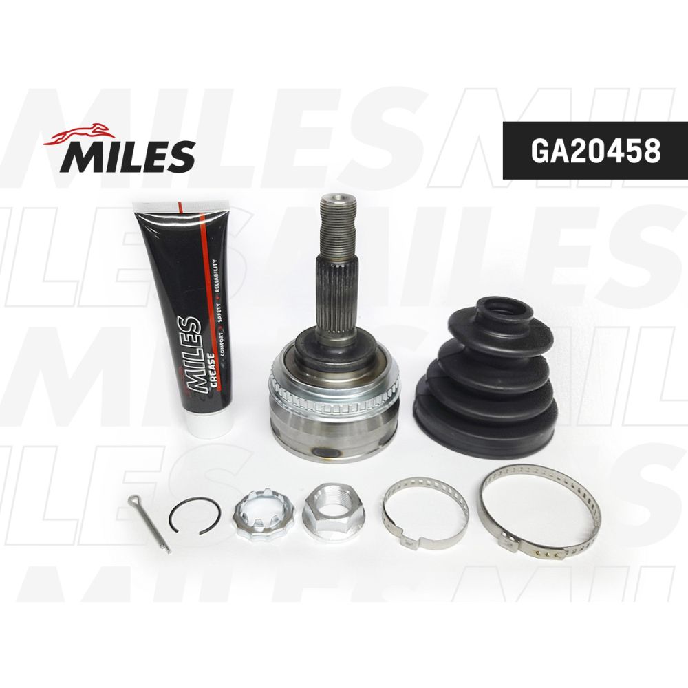 ШРУС наружный TOYOTA CAMRY 2.0-2.2 91-01 (с ABS) (GKN 303868) GA20458 MILES GA20458, oem 4342020273