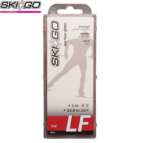 Парафин SKIGO LF Red +1-5 200g