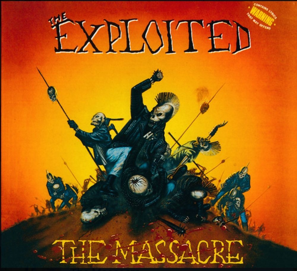 The Exploited "The Massacre" CD Аудио