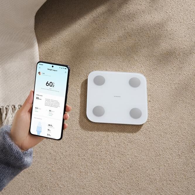 Весы напольные xiaomi body composition scale s400