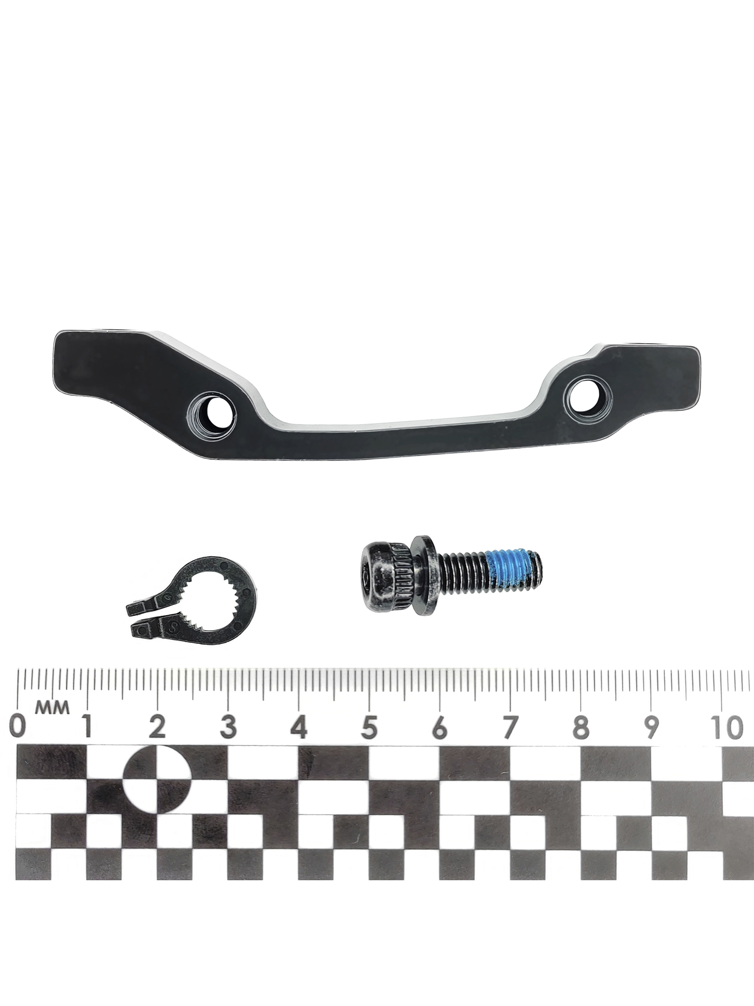 Shimano Тормоза для велосипедов BR-M375, с адаптером, болтами и колодками, R140/F160, черный — Товары для велоспорта — фото 8