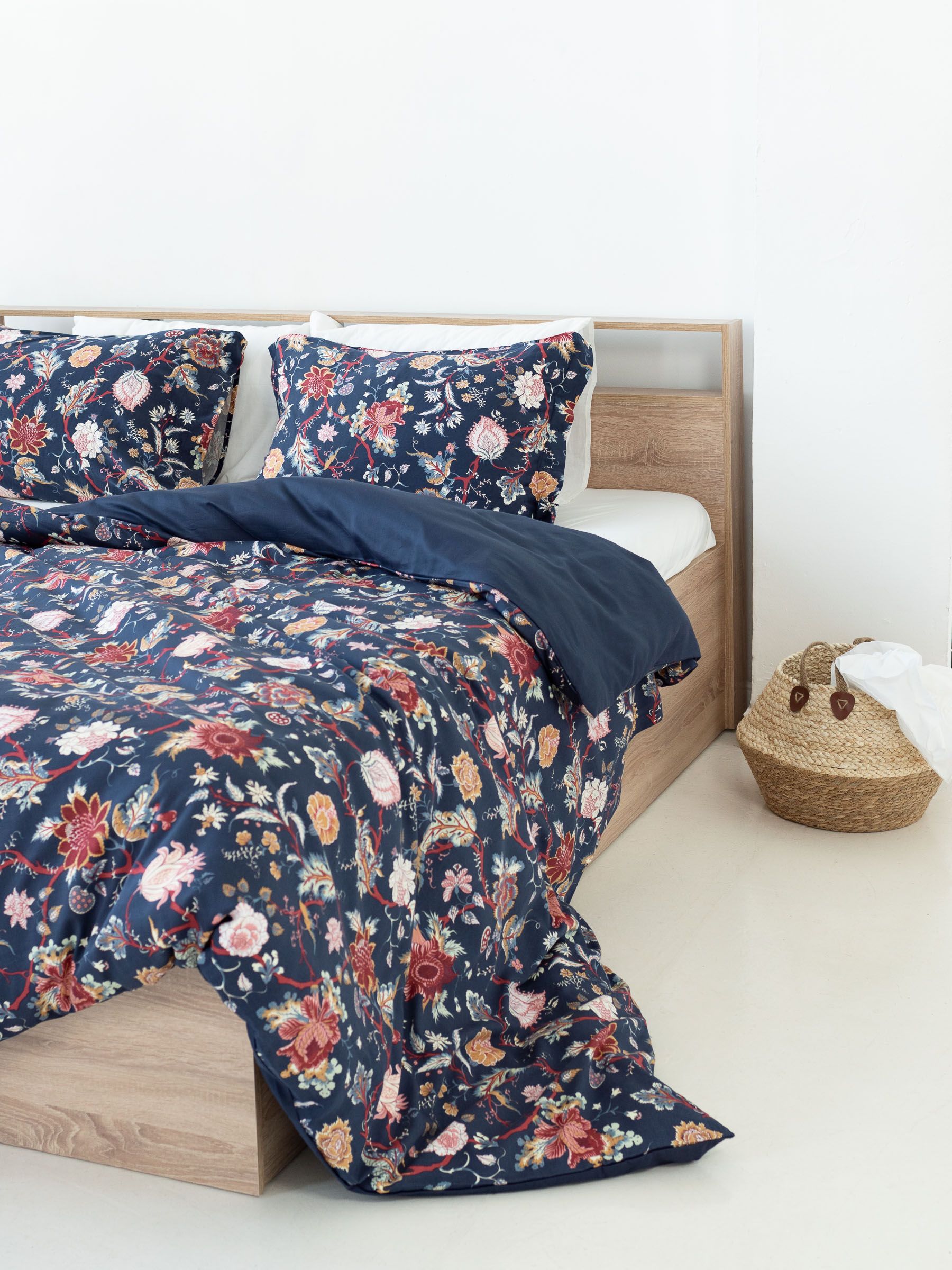 Постельное белье 2 спальное сатин "Нендо" , пододеяльник 200х200, наволочки 50x70 (2 шт), ikea постельное белье