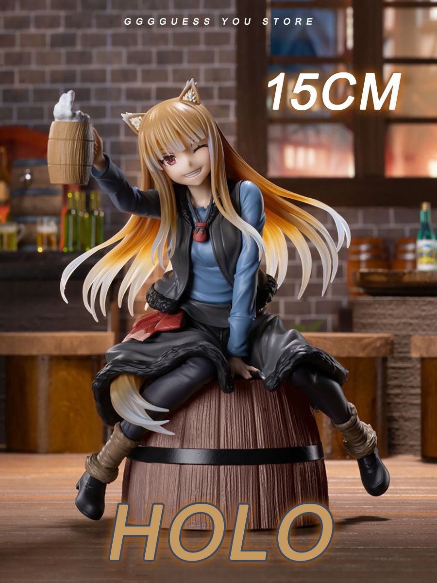 АнимефигуркаOokamitoKoushinryou:MerchantMeetstheWiseWolfHolo15cm