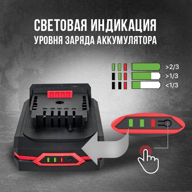 Аккумулятор OnePower PH20-5.0 P.I.T. (20В, 5Ач, Li-Ion)(图5)