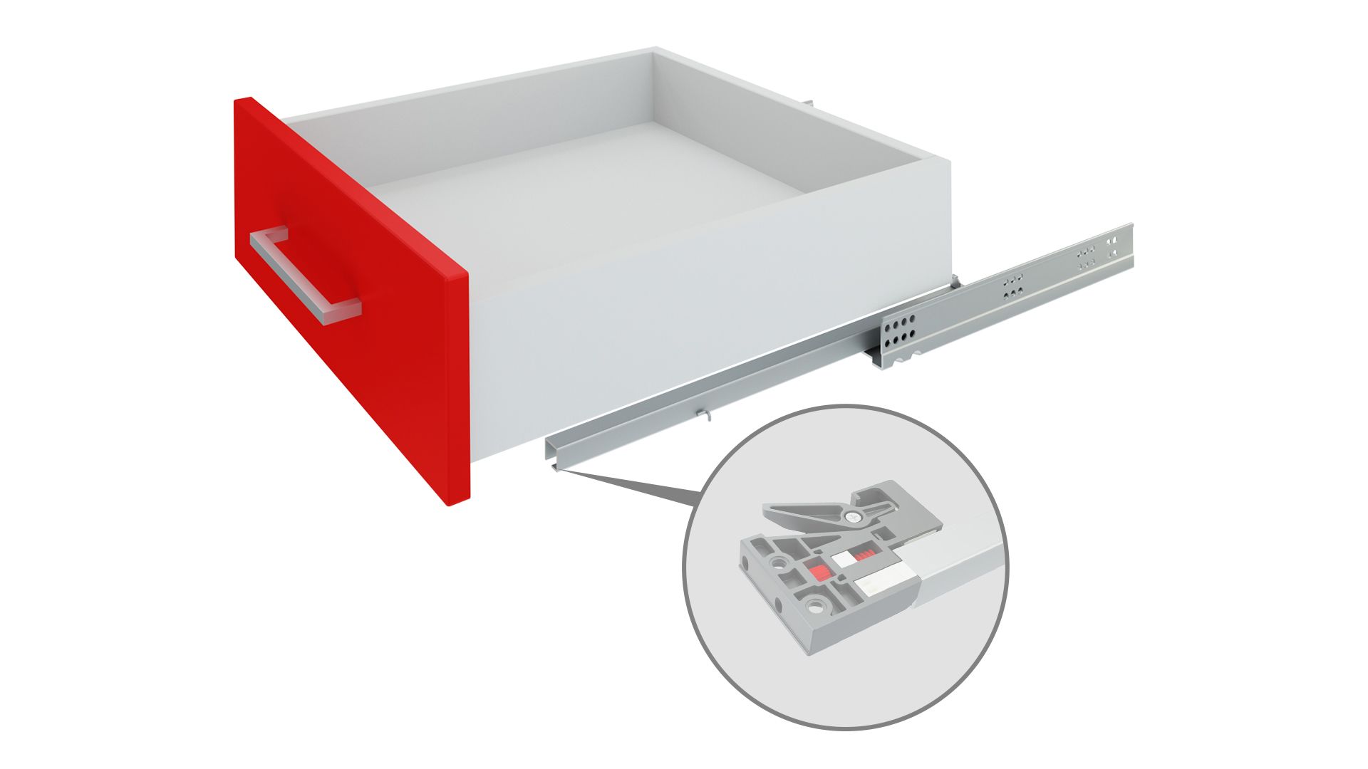B-Slide DB8782 — направляющие скрытого монтажа с повышенным уровнем качеств...