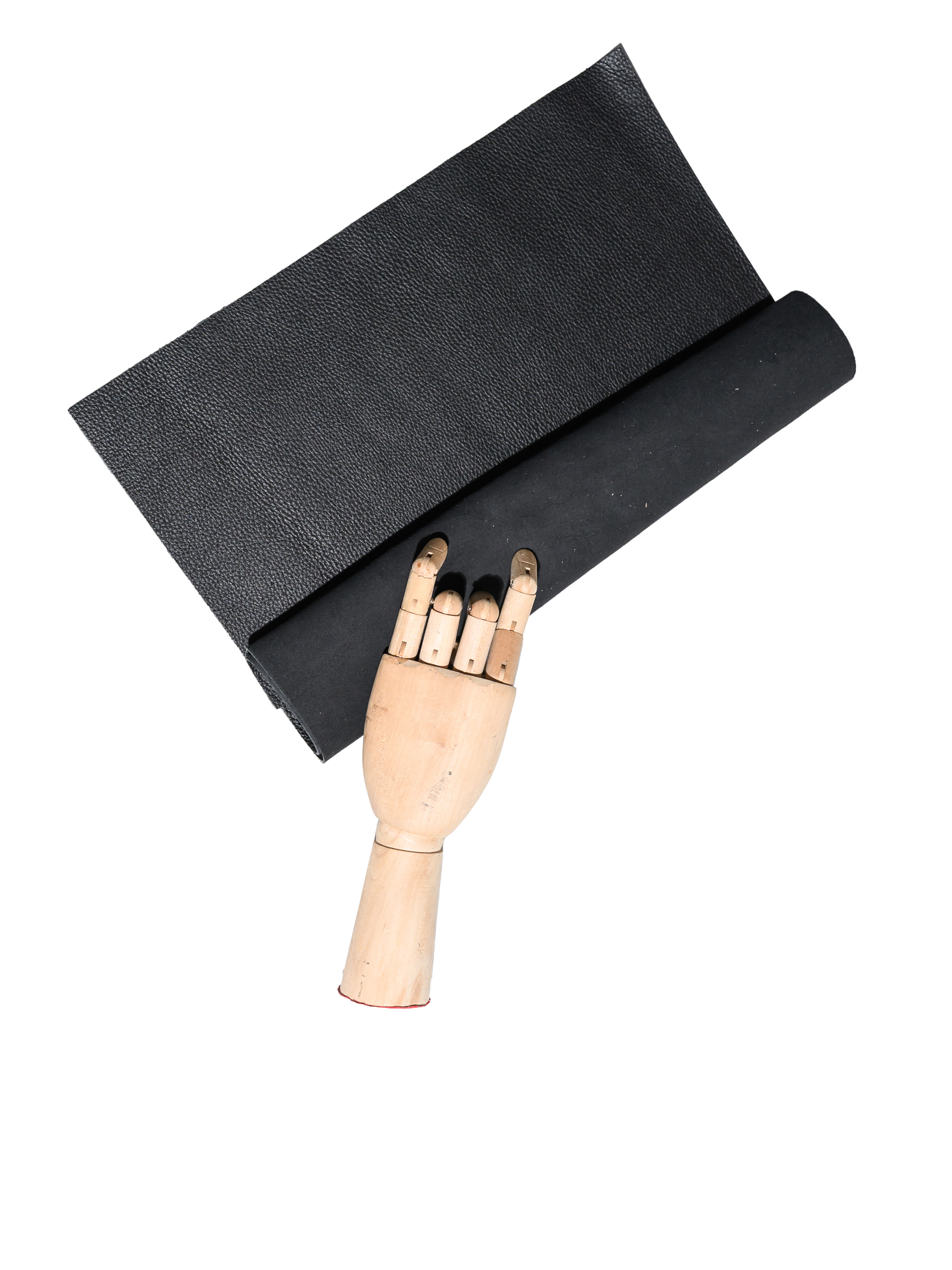 Кожанатуральнаявлистах.Флотер.А2.Черный.