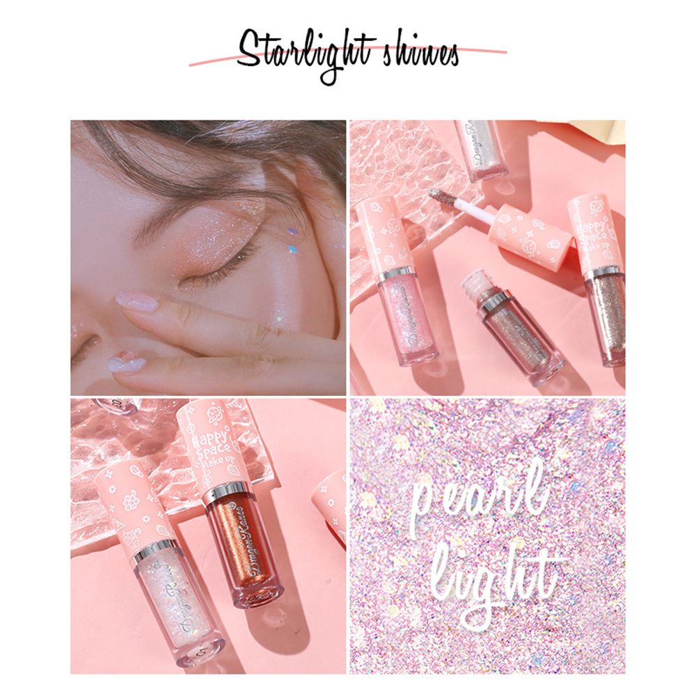 Жидкие тени для век с блеском, хайлайтер для глаз, жидкий хайлайтер(图5)