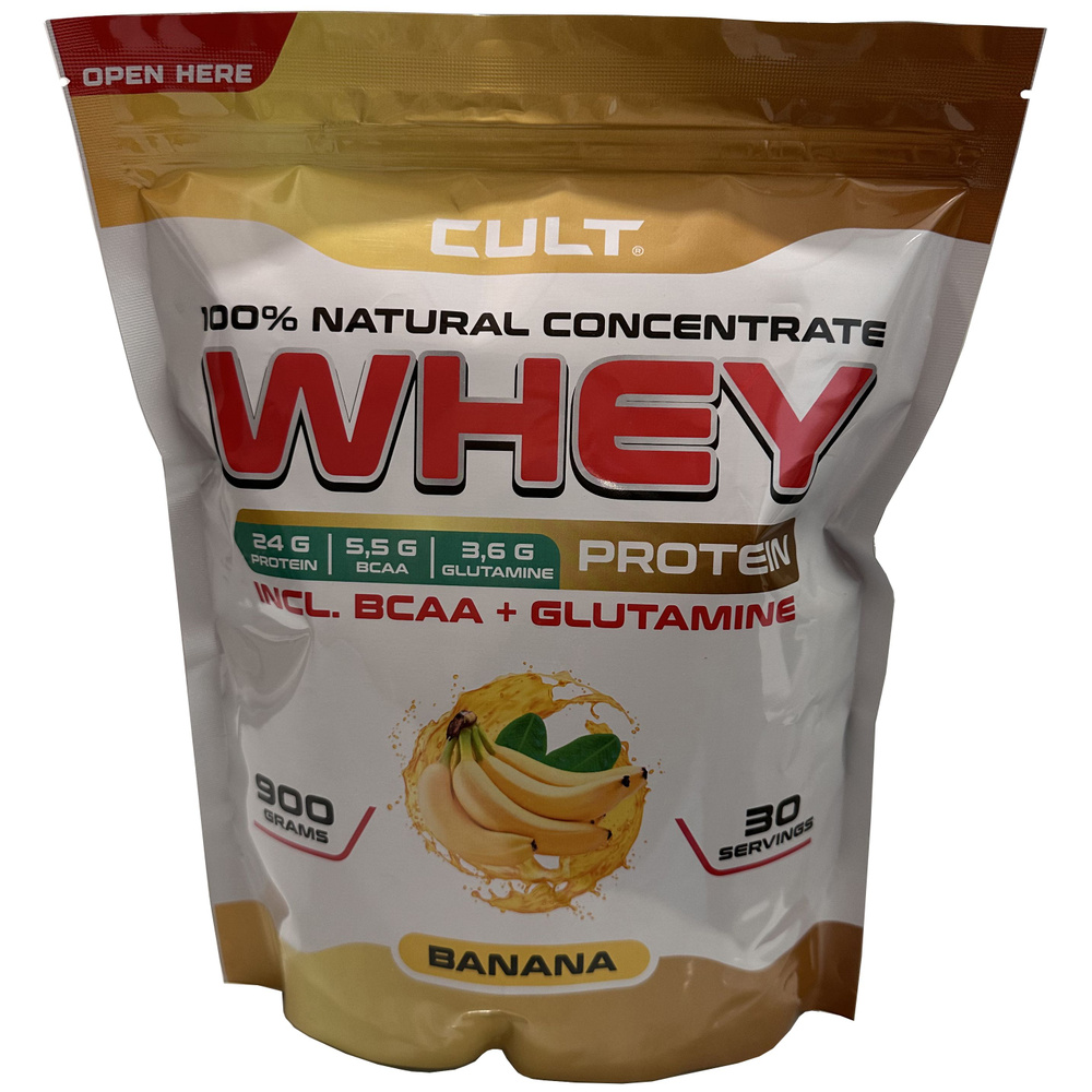 Протеин сывороточный Cult Whey Protein Concentrate 80 - 900 грамм ...