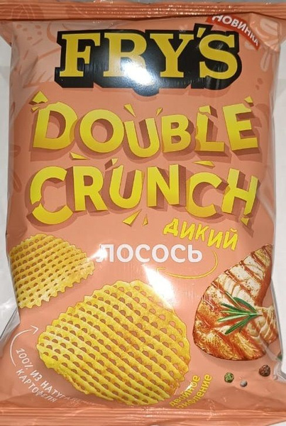 Чипсы FRY'S со вкусом Дикого Лосося 70гр * 6шт - купить с доставкой по ...