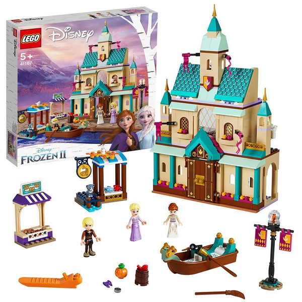 Конструктор LEGO Disney Princess Frozen ll Замок Эренделл, Замок Эльзы ...
