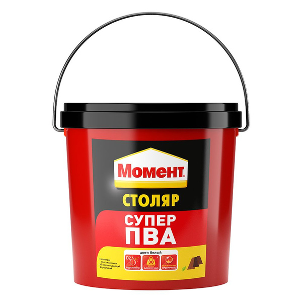 Клей ПВА Столяр Супер Момент ведро 3 кг - купить с доставкой по ...