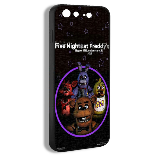 Чехол на айфон iPhone 8 Plus Пять ночей с Фредди обложка Five Nights at ...