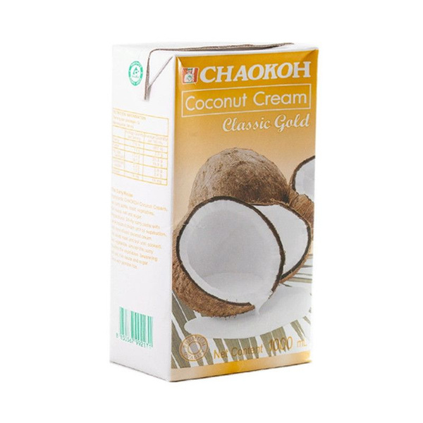 Chaokoh Кокосовые сливки, 1000 мл - купить с доставкой по выгодным ...