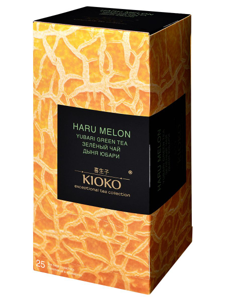 Kioko зелёный чай Haru Melon (25пак*2г) - купить с доставкой по ...