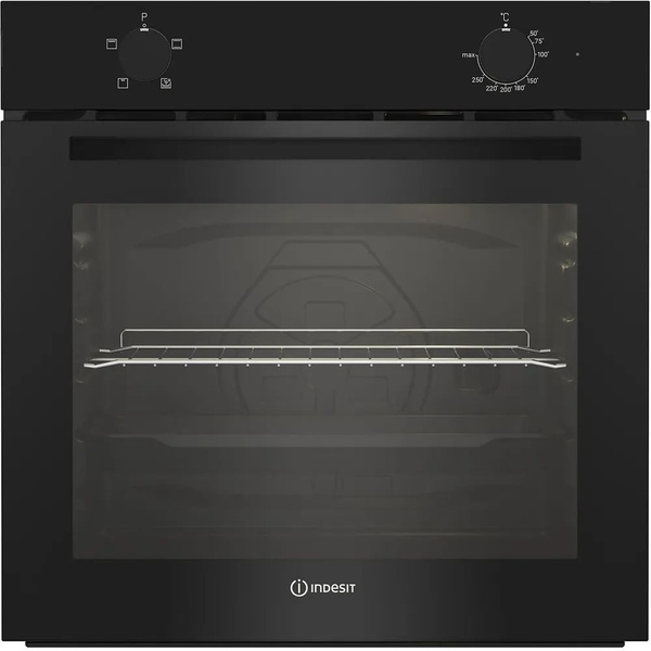 Встраиваемый электрический духовой шкаф Indesit IFE 2420 BL, черный ...