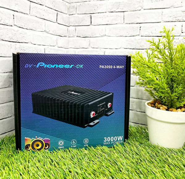 Автомобильный усилитель DV Pioneer.OK PA3000 4-WAY купить на OZON по ...