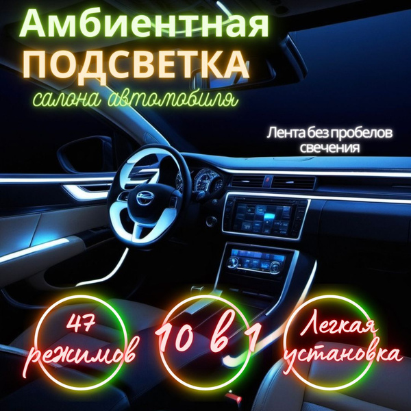 Комплект подсветки для автомобиля TechnoStore купить по низкой цене с ...
