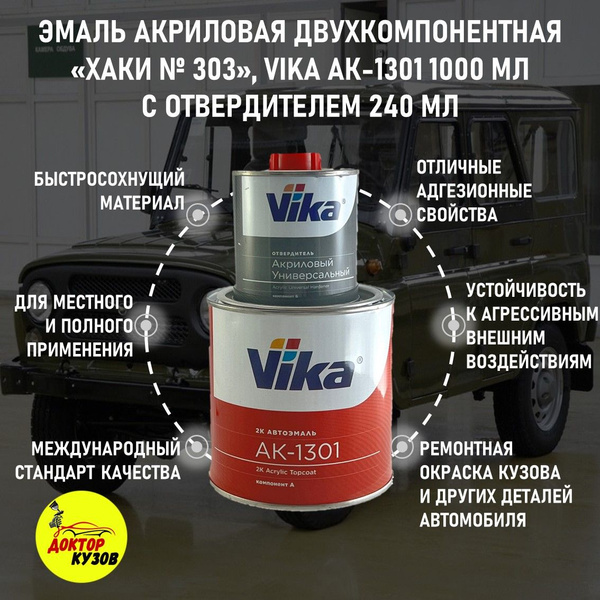 Краска автомобильная Vika по низкой цене с доставкой в интернет ...