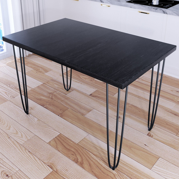 Стол обеденный Solarius Нераскладной кухонный Loft со столешницей цвета ...