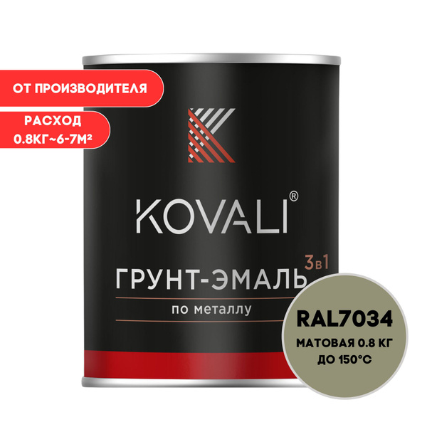 Грунт эмаль kovali