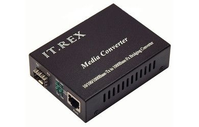 Медиаконвертер IT.Rex (20км, WDM, SC,1310Tх1550Rх, 10/100Base) - купить ...