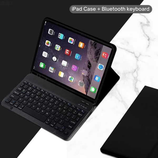 Русская клавиатура и чехол для iPad 6 5-го поколения 9,7" Съемный чехол ...