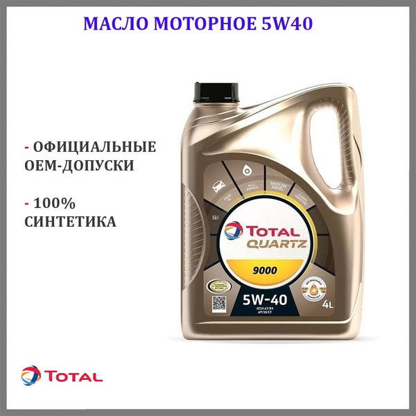 Масло моторное Total 5W-40 Синтетическое - купить в интернет-магазине ...
