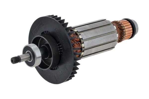 Ротор (Якорь) (L-195 mm, D-41 mm, резьба М8 (шаг 1.25 мм) 220-240В в ...