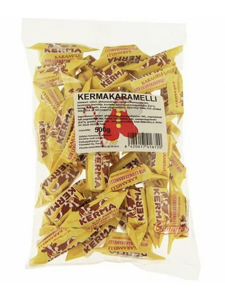 Финские конфеты сливочная коровка 500 гр, FINNSWEEТ, Kermakaramelli ...