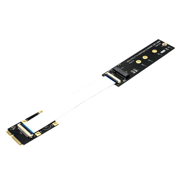 Переходник M.2 NVME SSD на Mini PCI-E с кабелем FFC для M.2 M-Key 2230 ...