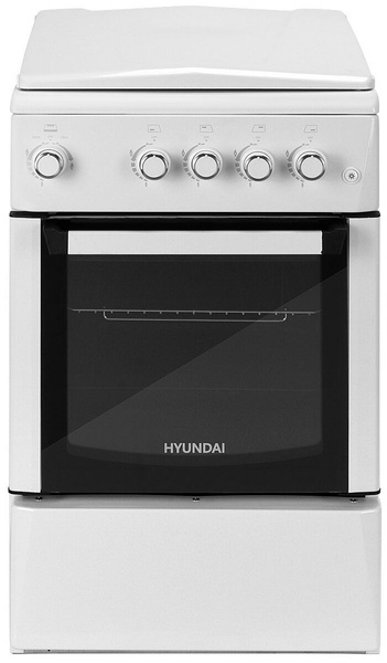 Плита газовая Hyundai RGG225, белый - купить по выгодной цене в ...