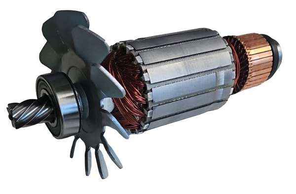 Pотор (якорь) в сборе Makita 2414NB для отрезной пилы (510240-7 ...