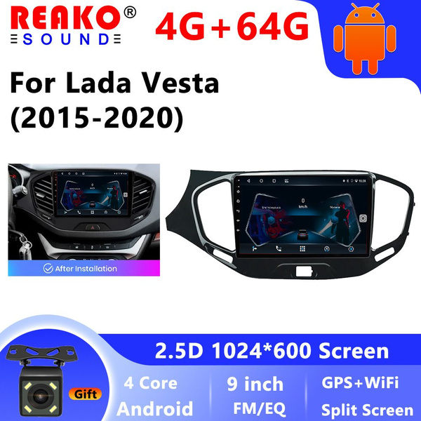 Штатная автомагнитола For Lada Vesta 2015-2021 4+64 Гб /для Лада Веста ...