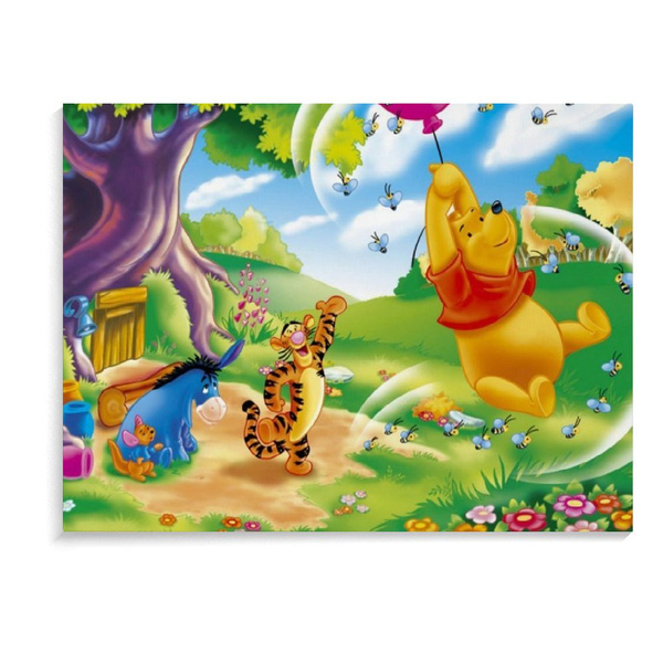 Пазлы Puzzle для взрослых и детей 1000 элементов,Винни-Пух,75 x 50 см ...