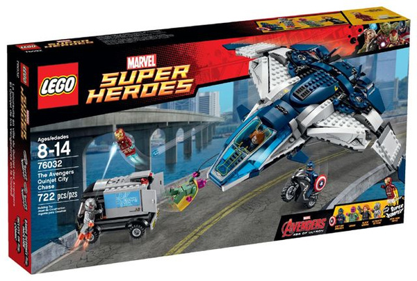 Конструктор LEGO Marvel Super Heroes 76032 The Avengers Quinjet City ...
