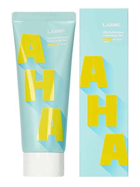 L.Sanic / Гель для умывания с AHA-кислотами Mild AHA Acid Exfoliation ...