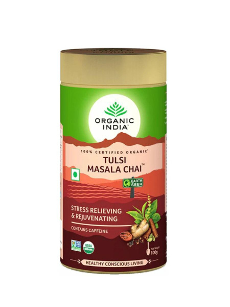 Чай Тулси масала Индия 100 гр. Tulsi Masala Chai India купить на OZON ...